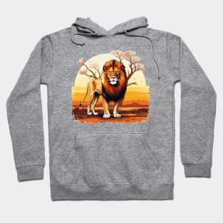 Wild African Lion Hoodie